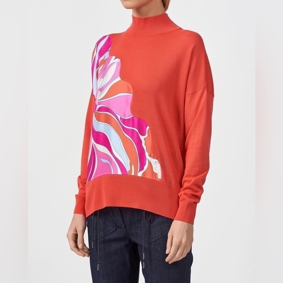 Emilio Pucci Sweaters - Emilio Pucci Wool and Silk Lightweight Sweater size Large